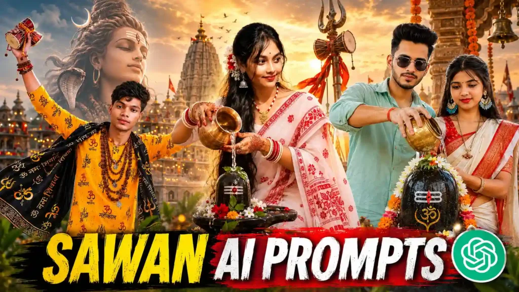 Sawan Special Ai Photo Editing Prompt 2026 | Bol Bam Ai Prompt
