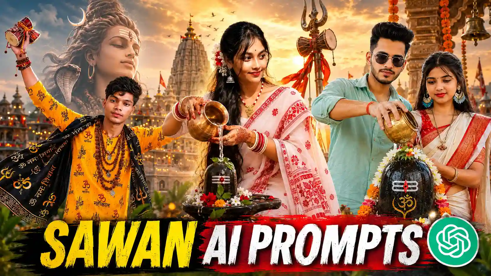 Sawan Special Ai Photo Editing Prompt 2026 | Bol Bam Ai Prompt