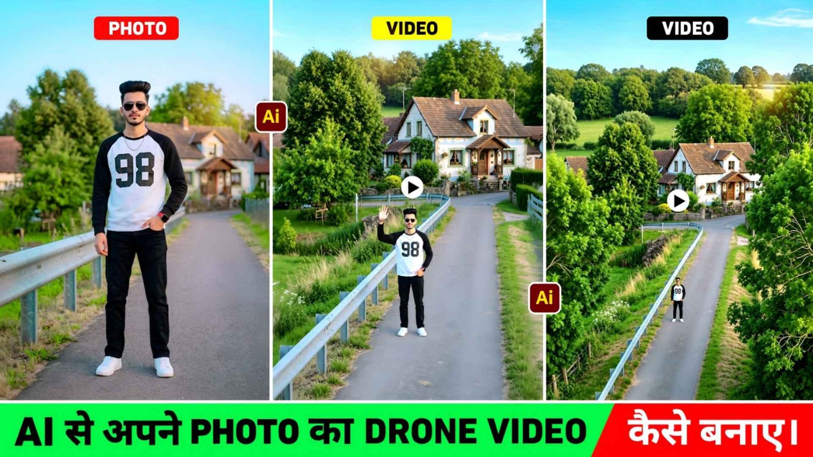 How To Make Drone Video From Photos | Flow Ai Tutorial