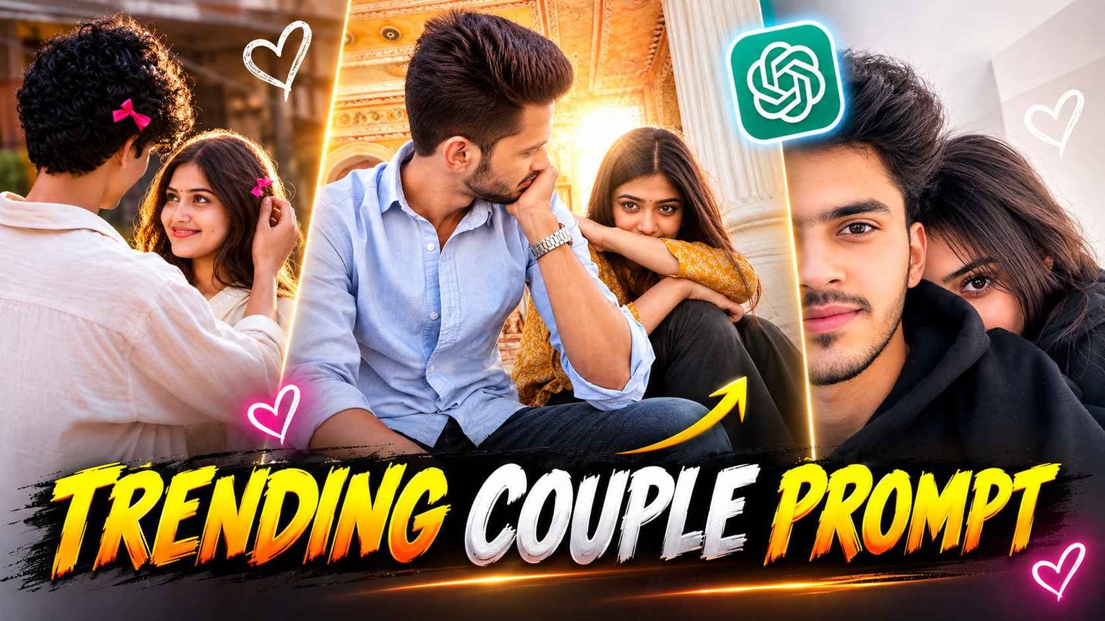 Instagram Viral Couple Ai Photo Editing Prompt | Couple Ai Prompt