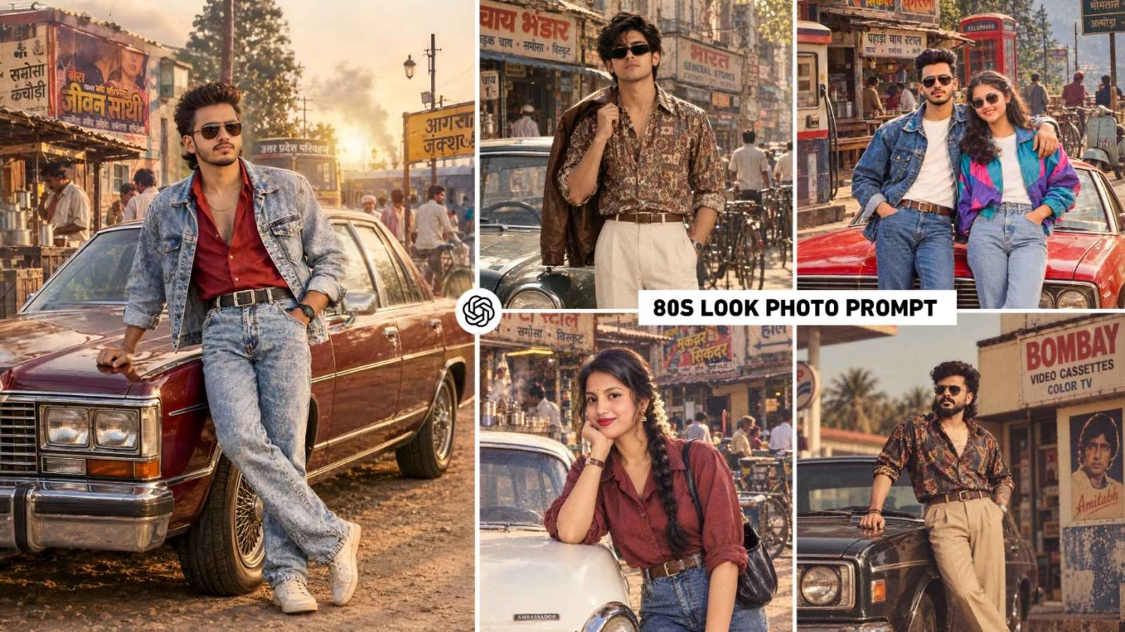 Chatgpt 80s Look Photo Editing Prompt | 80s Look Prompt