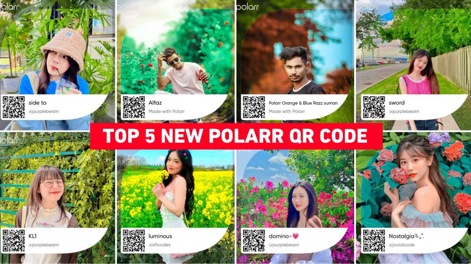 Top 5 Best Polarr Photo Editing Qr Code | Polarr Qr Code