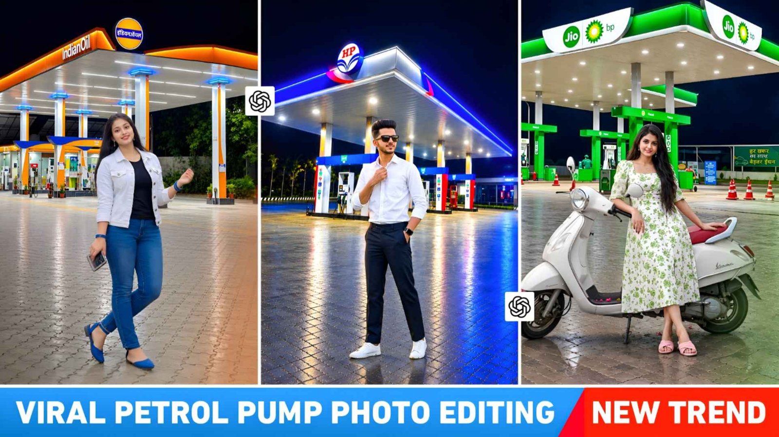 Viral Petrol Pump Photo Editing Background | New Trend