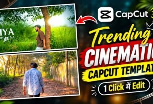 Cinematic Video Editing Capcut Template | Cinematic Template