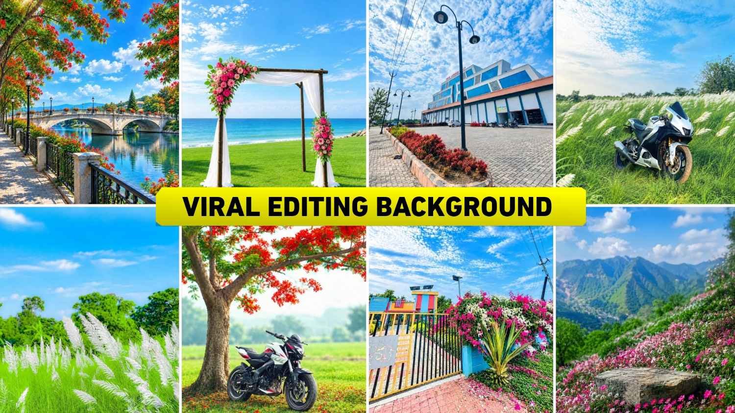 Background Change Photo Editing | Viral Background Collection