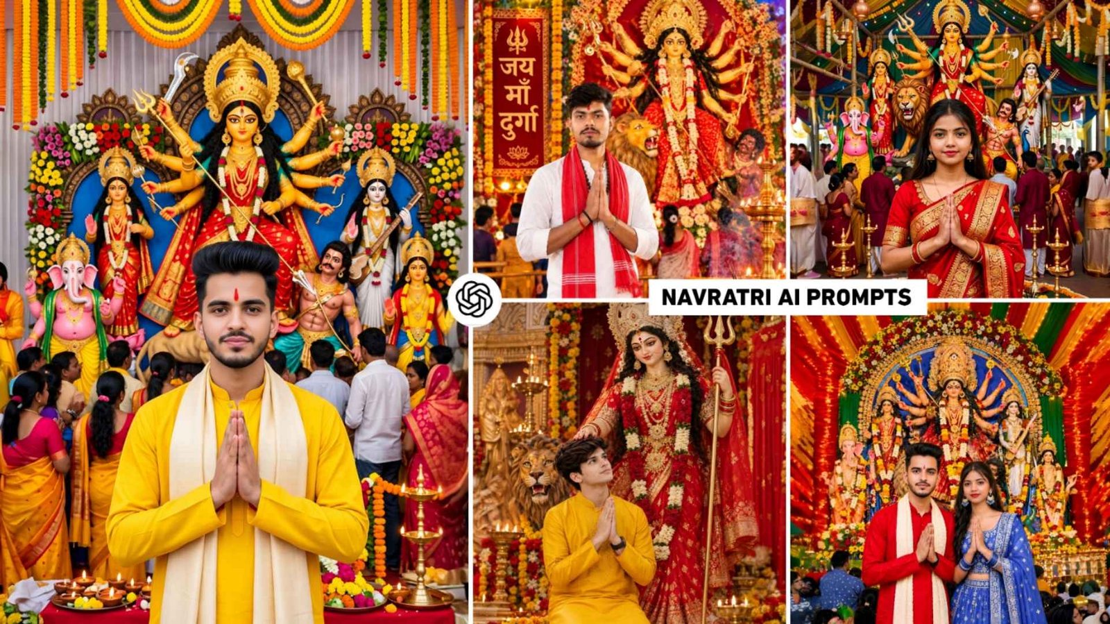 Navratri Ai Photo Editing Prompts 2026 | Durga Puja Prompt