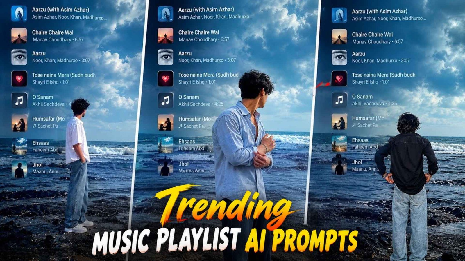 Aesthetic Music Playlist Ai Photo Editing Prompt 2026